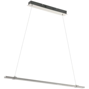 Eglo 55097 - LED dimmelhető függőlámpa kábelen 2xLED/9W/230V matt króm