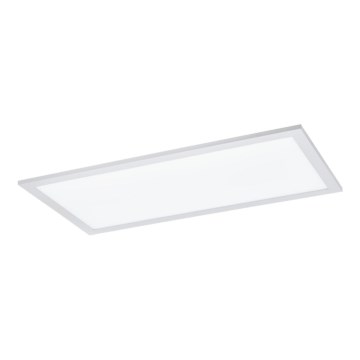 Eglo 55149 - LED RGBW dimmelhető felületre szerelhető panel LED/12W/230V 2700-6500K 30x60 cm fehér + távirányító
