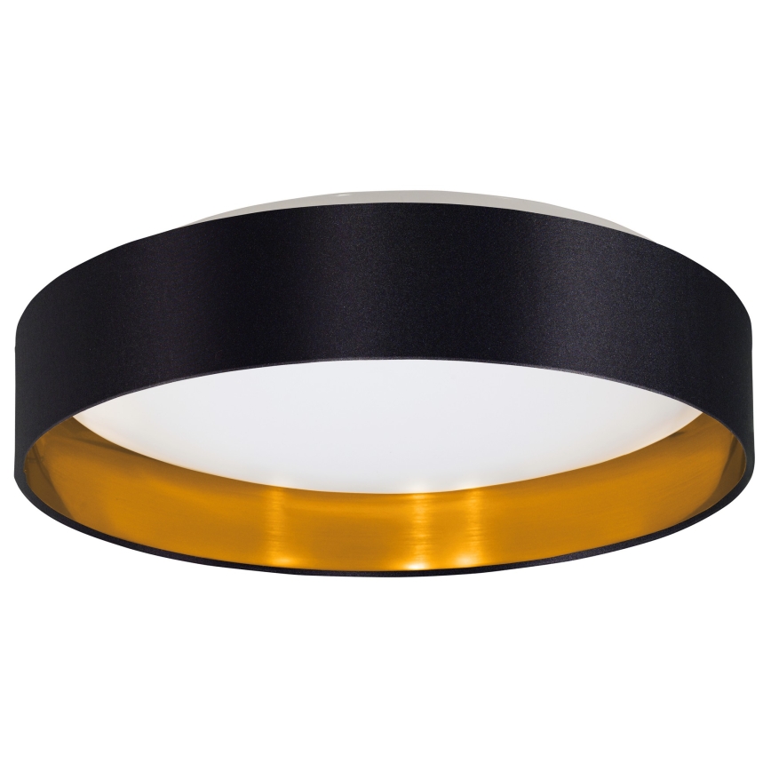 Eglo 55267 - LED mennyezeti lámpa MASERLO LED/16W/230V 3000K átm. 40,5 cm fekete/rézszínű