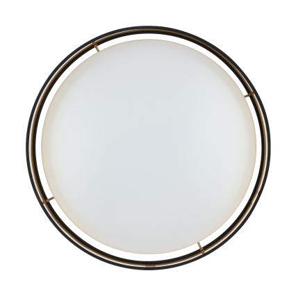 Eglo 55267 - LED mennyezeti lámpa MASERLO LED/16W/230V 3000K átm. 40,5 cm fekete/rézszínű