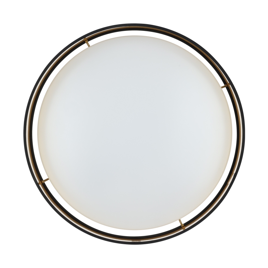 Eglo 55267 - LED mennyezeti lámpa MASERLO LED/16W/230V 3000K átm. 40,5 cm fekete/rézszínű