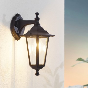 Eglo 55763 - LED kültéri fali lámpa 1xE27/4W/230V IP44 fekete