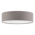 Eglo 55872 - LED mennyezeti lámpatest 1xE27/11W/230V Ø 38 cm szürke