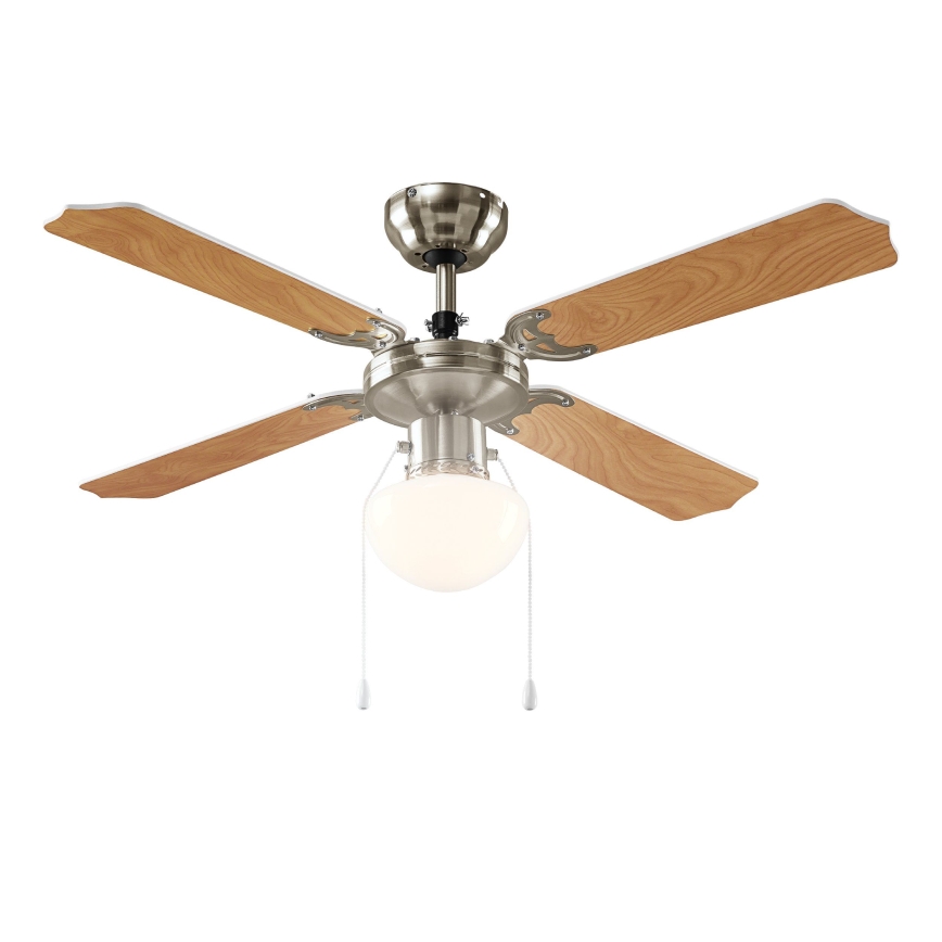 Eglo 56035 - LED mennyezeti ventilátor 1xE27/4,9W/230V 3000K átm. 106,6 cm