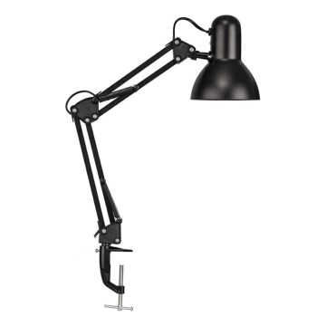 Eglo 56043 - LED asztali lámpa csíptetővel 1xE14/4,9W/230V fekete