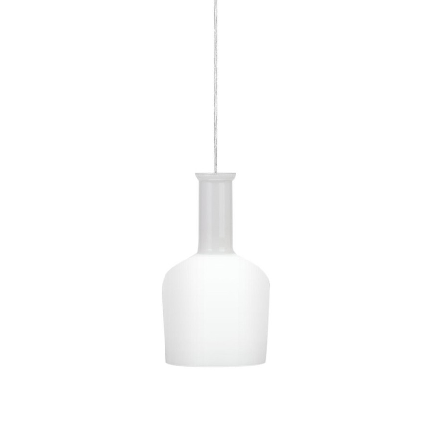Eglo 62265 - Csillár zsinóron PASCOA PRO 1xE27/60W/230V 15,6 cm fehér