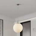Eglo 63271 - Kábeles függőlámpa PIEDALE 1xE27/60W/230V Ø 43 cm matt króm