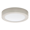 Eglo 64716 - LED Mennyezeti lámpa FUEVA PRO LED/19W/230V 4000K átm. 22,5 cm matt króm