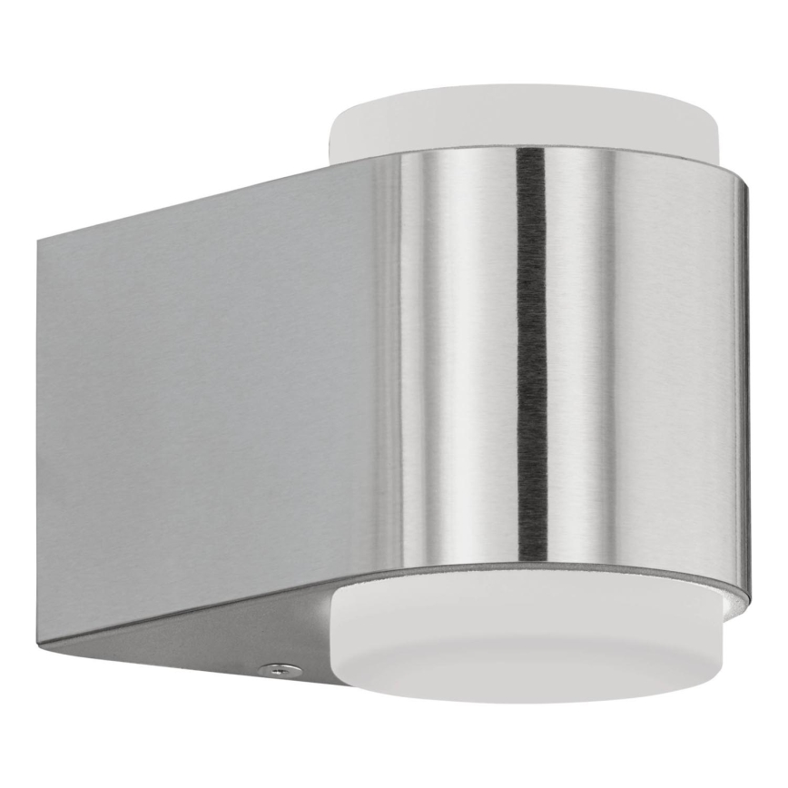 Eglo 65054 - LED Kültéri fali lámpa BRIONES PRO 2xLED/3W/230V IP44 fényezett króm