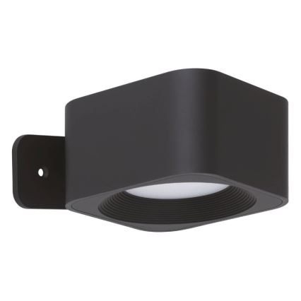 Eglo - LED fényerőszabályozható, újratölthető érintésvezérelt fali lámpa LED/5W/5V 2700/4000/6500K 2000 mAh fekete