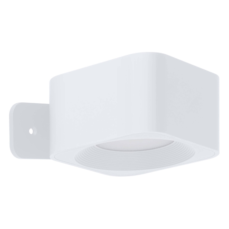 Eglo - Fényerőszabályozható, újratölthető érintéses LED fali lámpa/5W/5V 2700/4000/6500K 2000 mAh fehér