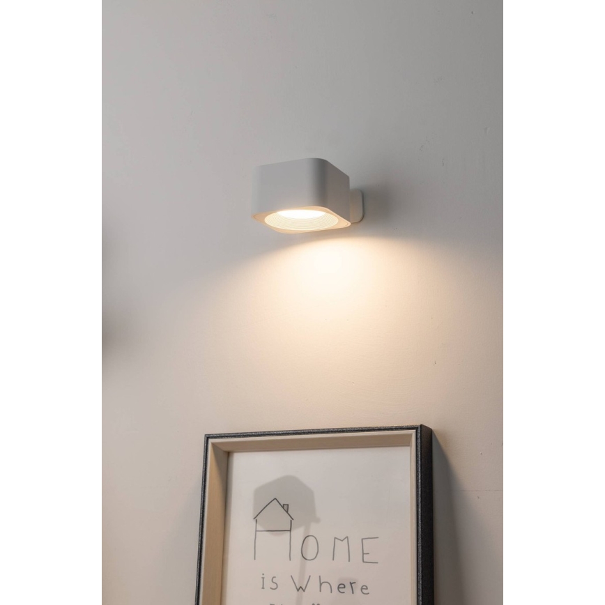 Eglo - Fényerőszabályozható, újratölthető érintéses LED fali lámpa/5W/5V 2700/4000/6500K 2000 mAh fehér