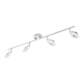 Eglo 75242 - ODERZO LED spotlámpa 3xLED/3,8W/230V, fényes króm