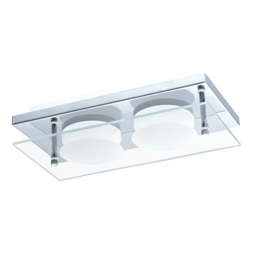 Eglo 75327 - ABIOLA LED mennyezeti lámpatest, 2×LED, 6 W, 230 V, fényes króm