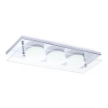 Eglo 75328 - LED mennyezeti lámpatest ABIOLA 3xLED/6W/230V fényes króm