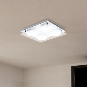 Eglo 75329 - LED mennyezeti lámpa ABIOLA 4xLED/6W/230V fényes króm
