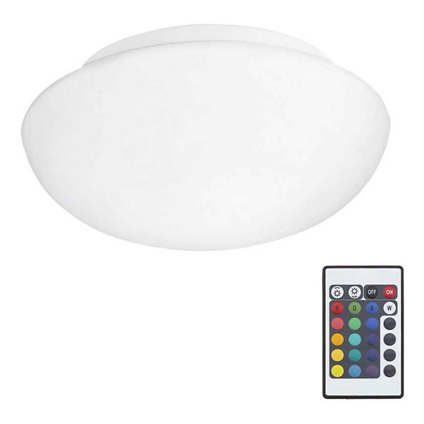 Eglo 75351 - LED RGB dimmelhető mennyezeti lámpa ELLA-C 1xE27/7,5W/230V + távirányító