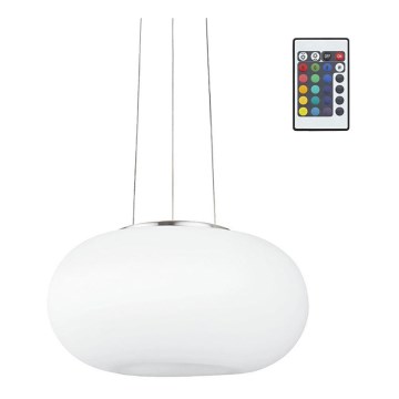 Eglo 75354 - LED RGB Dimmelhető csillár OPTICA-C 2xE27/7,5W/230V átm. 35 cm