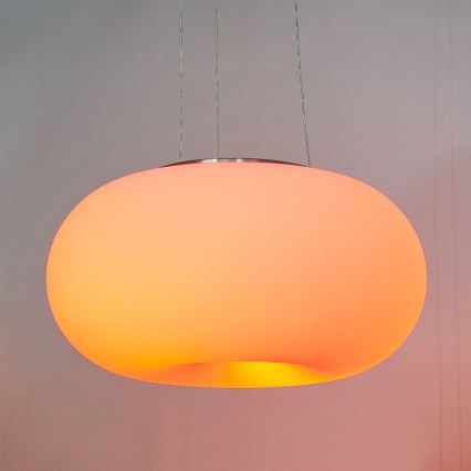 Eglo 75354 - LED RGB Csillár OPTICA-C 2xE27/7,5W/230V