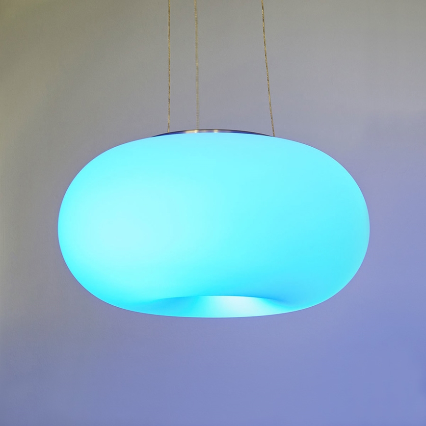 Eglo 75354 - LED RGB Csillár OPTICA-C 2xE27/7,5W/230V