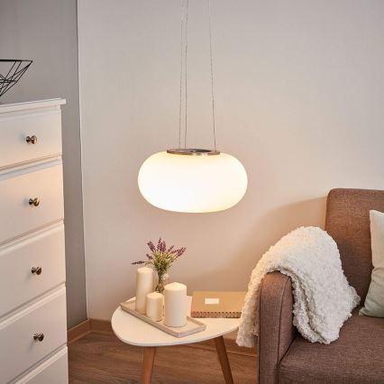 Eglo 75354 - LED RGB Csillár OPTICA-C 2xE27/7,5W/230V