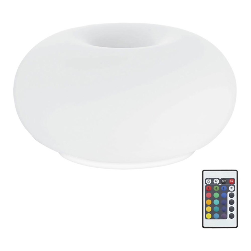 Eglo 75355 - LED RGB Dimmelhető asztali lámpa OPTICA-C 2xE27/7,5W/230V