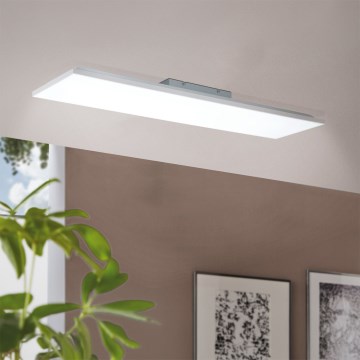 Eglo 75615 - LED felületre szerelhető panel CALEMAR LED/19W/230V 24,2 x 99,2 cm fehér