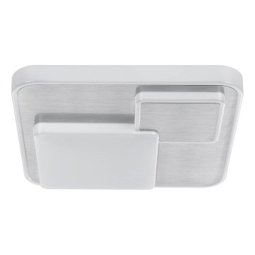 Eglo 75666 - LED Mennyezeti lámpa LEPRESO LED/19,5W/230V 38,5x38,5 cm matt króm