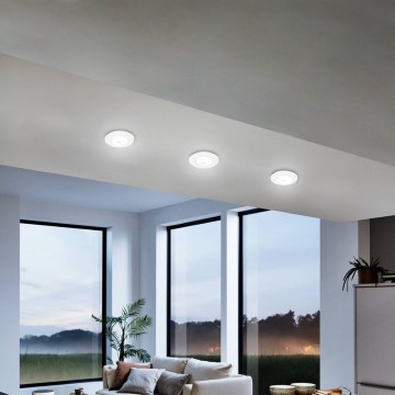Eglo 75763 - KÉSZLET 3x LED Beépíthető lámpa ZUJAR LED/3,4W/230V fehér