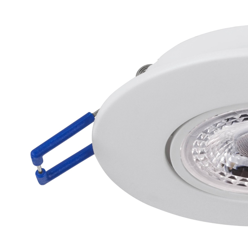 Eglo 75763 - KÉSZLET 3x LED Beépíthető lámpa ZUJAR LED/3,4W/230V fehér