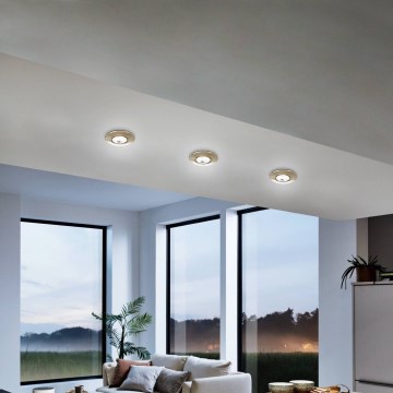 Eglo 75765 - KÉSZLET 3x LED Beépíthető lámpa ZUJAR LED/3,4W/230V matt króm