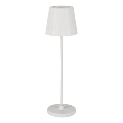 Eglo - Fényerőszabályozható, újratölthető kültéri asztali LED-lámpa LED/3,8W/5V 2400/3000/4000K 2000 mAh IP44 fehér
