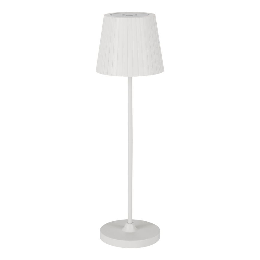 Eglo - Fényerőszabályozható, újratölthető kültéri asztali LED-lámpa LED/3,8W/5V 2400/3000/4000K 2000 mAh IP44 fehér
