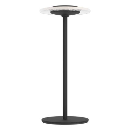 Eglo - LED RGBW dimmelhető, újratölthető érintésvezérelt asztali lámpa LED/5V 2000 mAh fekete