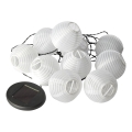 Eglo 780347 - napelemes LED fényfüzér 10xLED/4,3m 300 mAh IP44