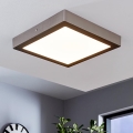 Eglo 78218 - LED mennyezeti lámpatest FUEVA LED/22W/230V 30x30 cm matt króm