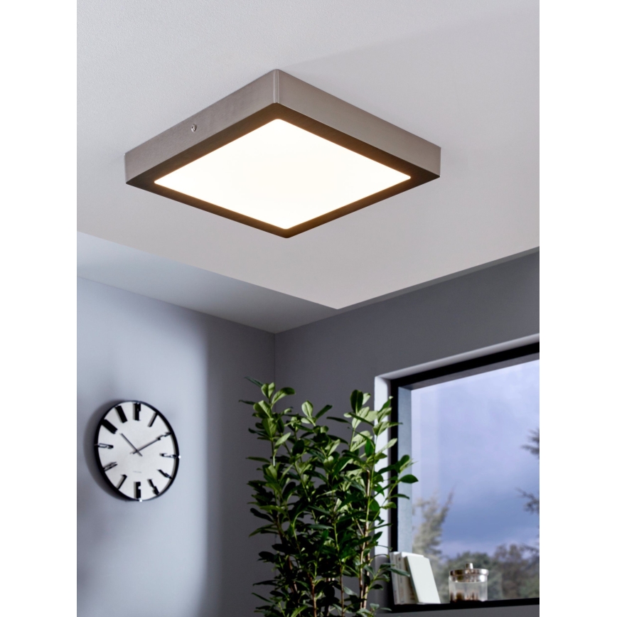 Eglo 78218 - LED mennyezeti lámpatest FUEVA LED/22W/230V 30x30 cm matt króm