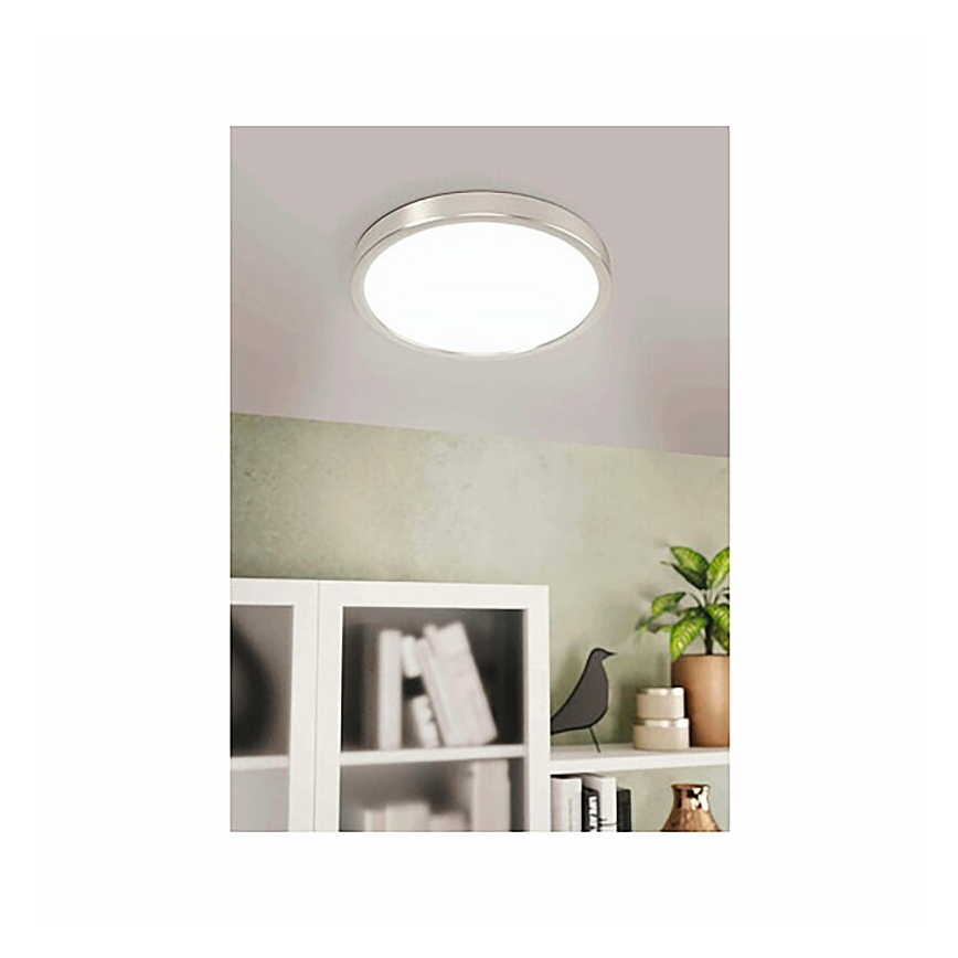 Eglo 78674 - LED mennyezeti lámpatest FUEVA LED/20,5W/230V átm. 28,5 cm matt króm