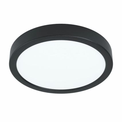 Eglo 78676 - LED mennyezeti lámpa FUEVA LED/17W/230V átm. 21 cm fekete