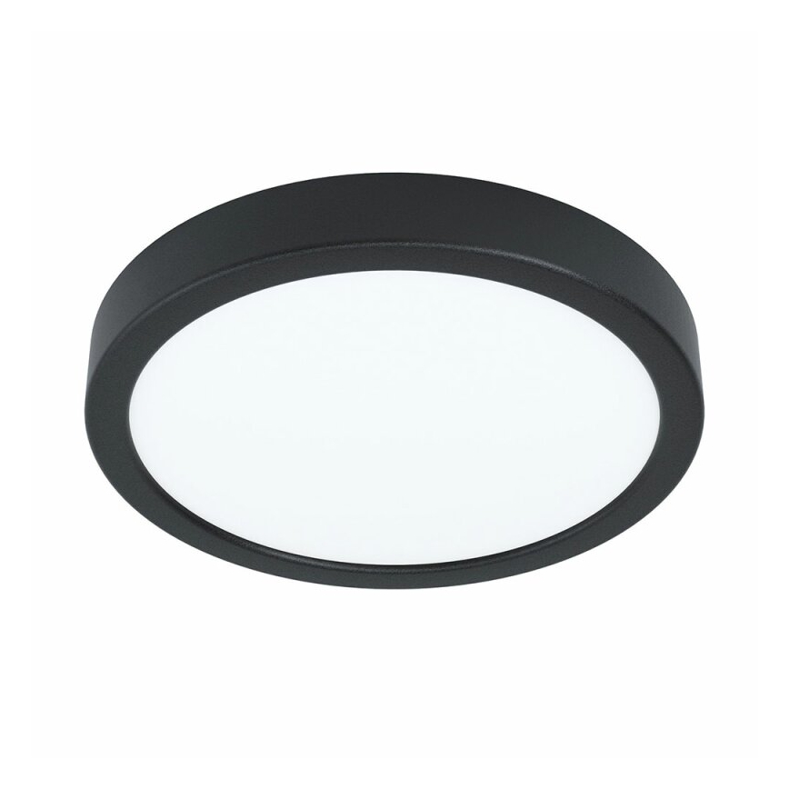 Eglo 78676 - LED mennyezeti lámpa FUEVA LED/17W/230V átm. 21 cm fekete