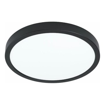 Eglo 78677 - LED mennyezeti lámpa FUEVA LED/20,5W/230V átm. 28,5 cm fekete