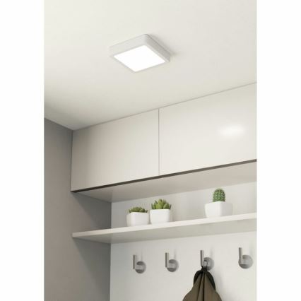 Eglo 78678 - LED mennyezeti lámpa FUEVA LED/11W/230V 16x16 cm fehér