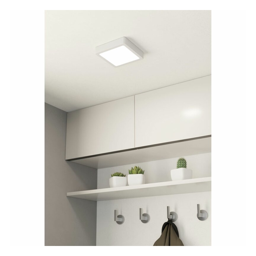 Eglo 78678 - LED mennyezeti lámpa FUEVA LED/11W/230V 16x16 cm fehér