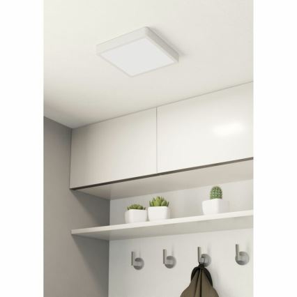 Eglo 78679 - LED mennyezeti lámpa FUEVA LED/17W/230V 21x21 cm fehér