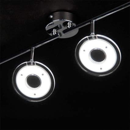Eglo 78684 - LED spotlámpa DORNES 4xLED/4,5W/230V fényes króm