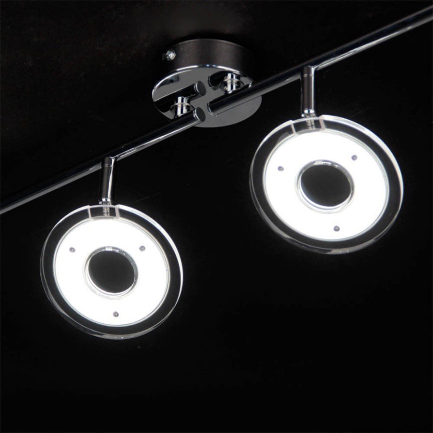 Eglo 78684 - LED spotlámpa DORNES 4xLED/4,5W/230V fényes króm