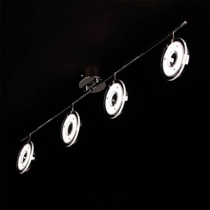 Eglo 78684 - LED spotlámpa DORNES 4xLED/4,5W/230V fényes króm