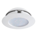 Eglo 78746 - LED Dimmelhető beépíthető lámpa PINEDA LED/12W/230V fehér