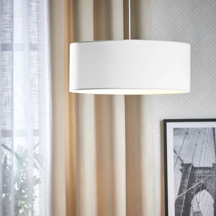 Eglo 79065 - SITIA kábeles függeszték, 3xE27/60W/230V, fehér
