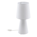 Eglo 79128 - Asztali lámpa CARPARA 2xE27/12W/230V